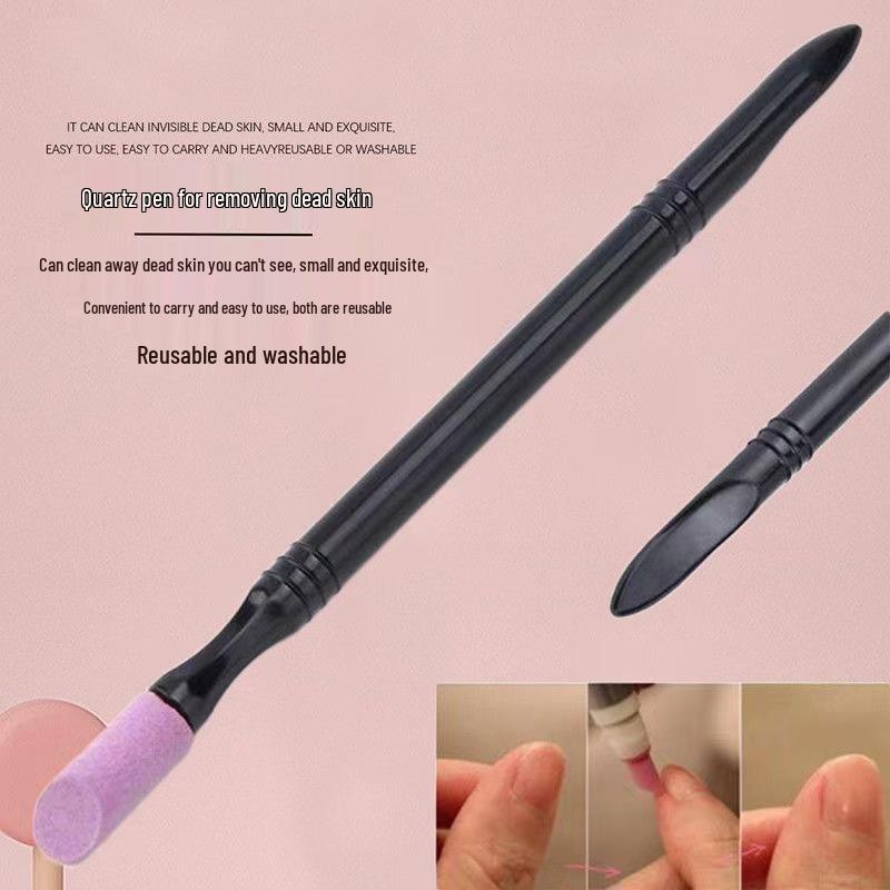 Quartz Ceramic Nail Grinding Pen for Dead Skin Removal and Surface Polishing