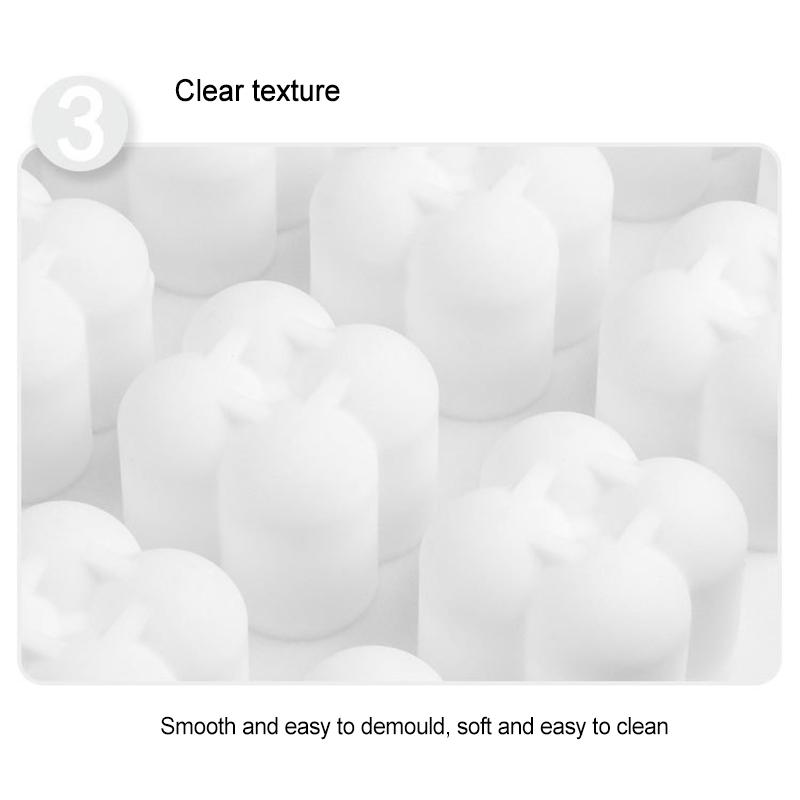 Formă de silicon pentru copt, formă pentru tort mousse, formă 3D pentru desert, formă pentru decorarea tortului, ustensile de copt pentru bucătărie