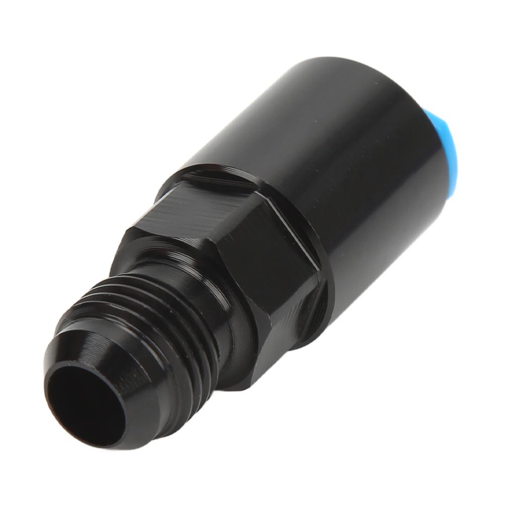EFI Adapter AN Male Quick Disconnect Black Anodized 6061‑T6 Aluminum Alloy Push On Fitting