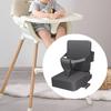 Sitzerhöhung für Esstisch Tragbares Hochstuhlpolster Kinder Kinder 39cmx39cmx10cm Dunkel