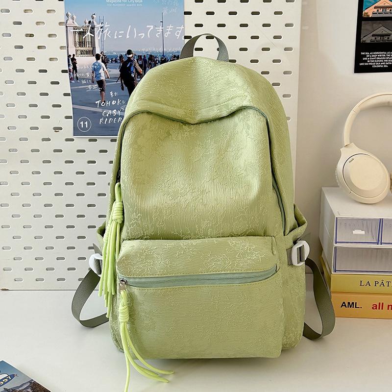 

Новый Простой и Милый Рюкзак для Студентки, Простой Рюкзак Большой Вместимости для Повседневных Путешествий .