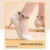 Anti-Drop High Heel Straps: Easy Install, Secure Fit, No Slip Shoelaces