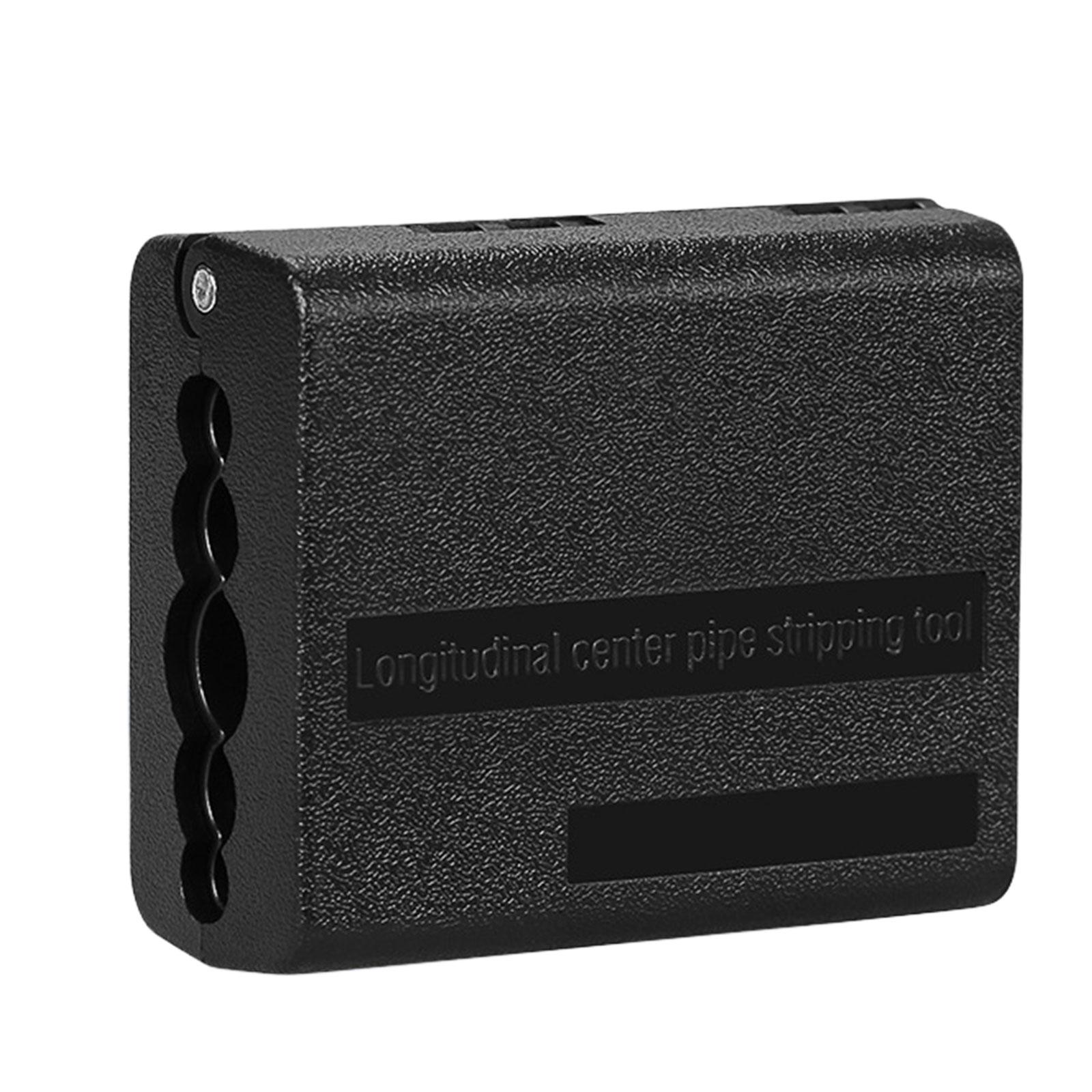 

Longitudinal Beam Tube Stripper4.5/6/7/8/11mm Fiber Optical Cable Jacket Sheath Slitter Fiber Optical Loose Tube FTTH Tools чёрный