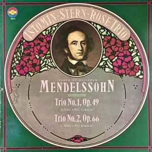 

LP Запись ИСТОМИН/СТЕРН/РОЗ ТРИО ИГРАЕТ ФЕЛИКСА - Трио №. 1, соч.. 49 / Трио №. 2, Op 76914 CBS Masterworks 1981 Германия Классика Б/У