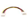 10pcs 4Pin Molex Male To Female Power Extension Cable IDE 4Pin Cord for HDD Optical Drive 20cm 30cm 50cm Power Adapter Extend Wire Stable Power Supply