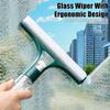 Glass Wiper with Built-in Spray Bottle Ergonomic Design Traceless Cleaning Spray Wiper Multi-Purpose 3-in-1 Tool