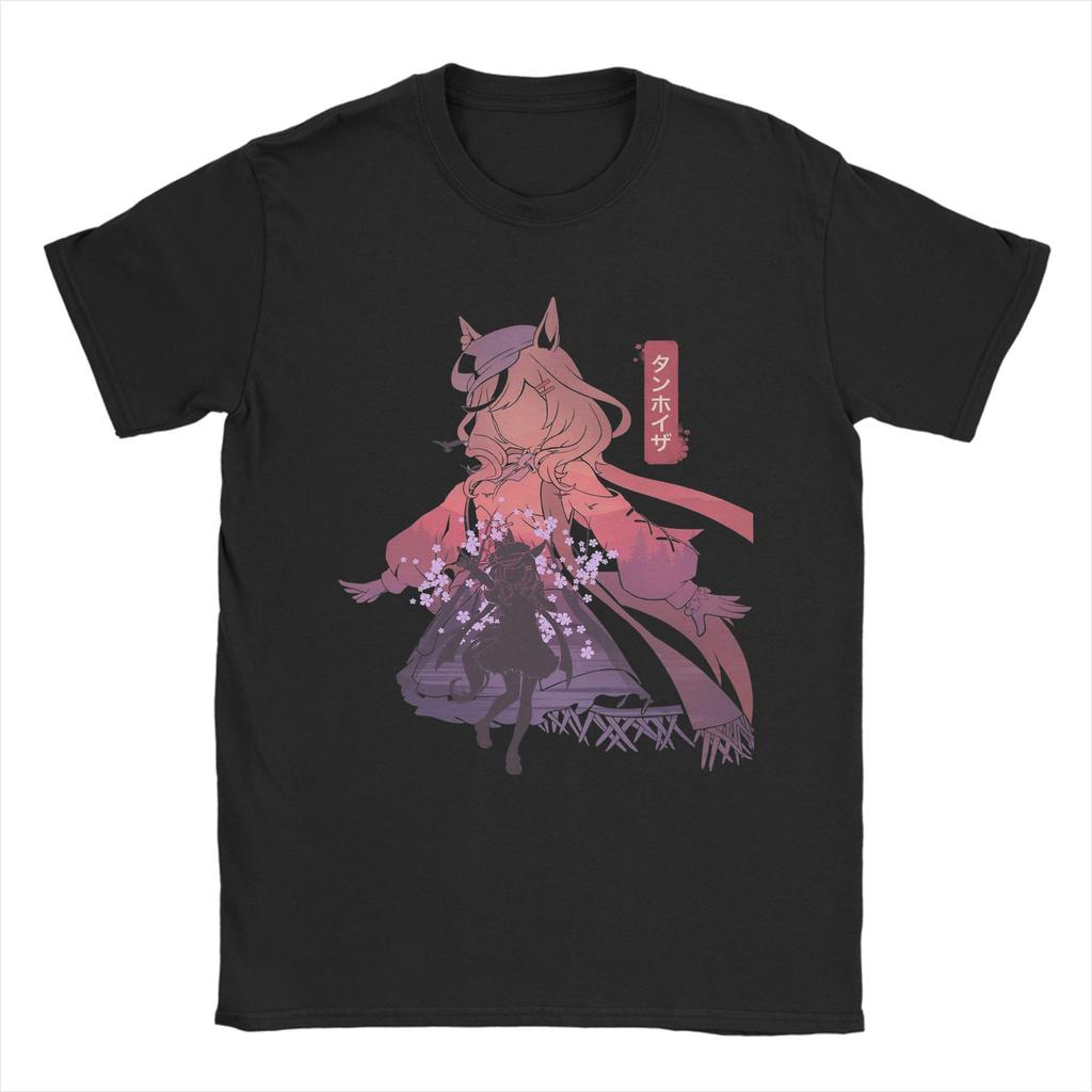 Silence Suzuka Uma Musume Anime T Shirts Unisex Cotton Funny TShirts O Neck  Tee Shirt Short Sleeve Clothes 6XL