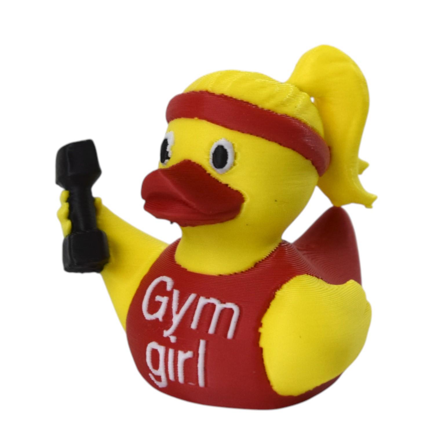 3D Printed Duck Ornament - Creative Fitness Series for Desktop Prank Party 6cm*5cm*5.5cm