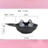 Ceramics Cute Cat Salad Bowl One Ear Dessert Bowl Japanese Three-coloured Cat Ceramic Tableware Home Kitchen Supplies Dinnerware