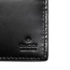 Gucci Vintage Logo Stripe Web Short Fold Leather Wallet Men Wallet Black Red Green 408827-CWCLN-1060