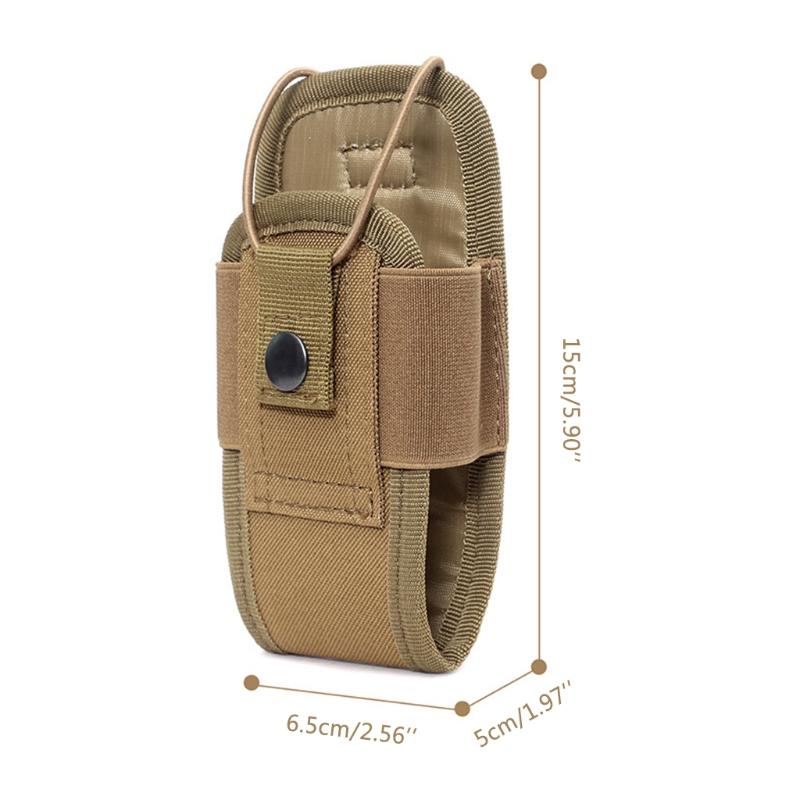 Smartphone Pouch,Portable Military Walkie Talkie Bag Pouch Pocket