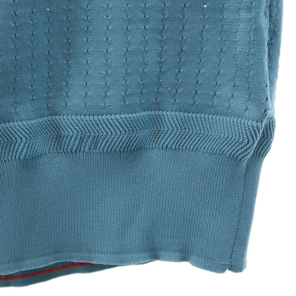 BRIEFING golf Knit jacket S Blue-green Men's Used