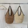 New casual shoulder bag hollow handbag woven bag women's summer large-capacity seaside vacation wind beach bag