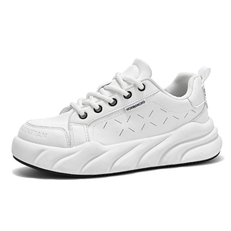New Fashion Platform Sneakers Men Shel Toe Designer Shoes Men Streetwear Men's Casual Sneakers Comfort Vulcanised Shoes