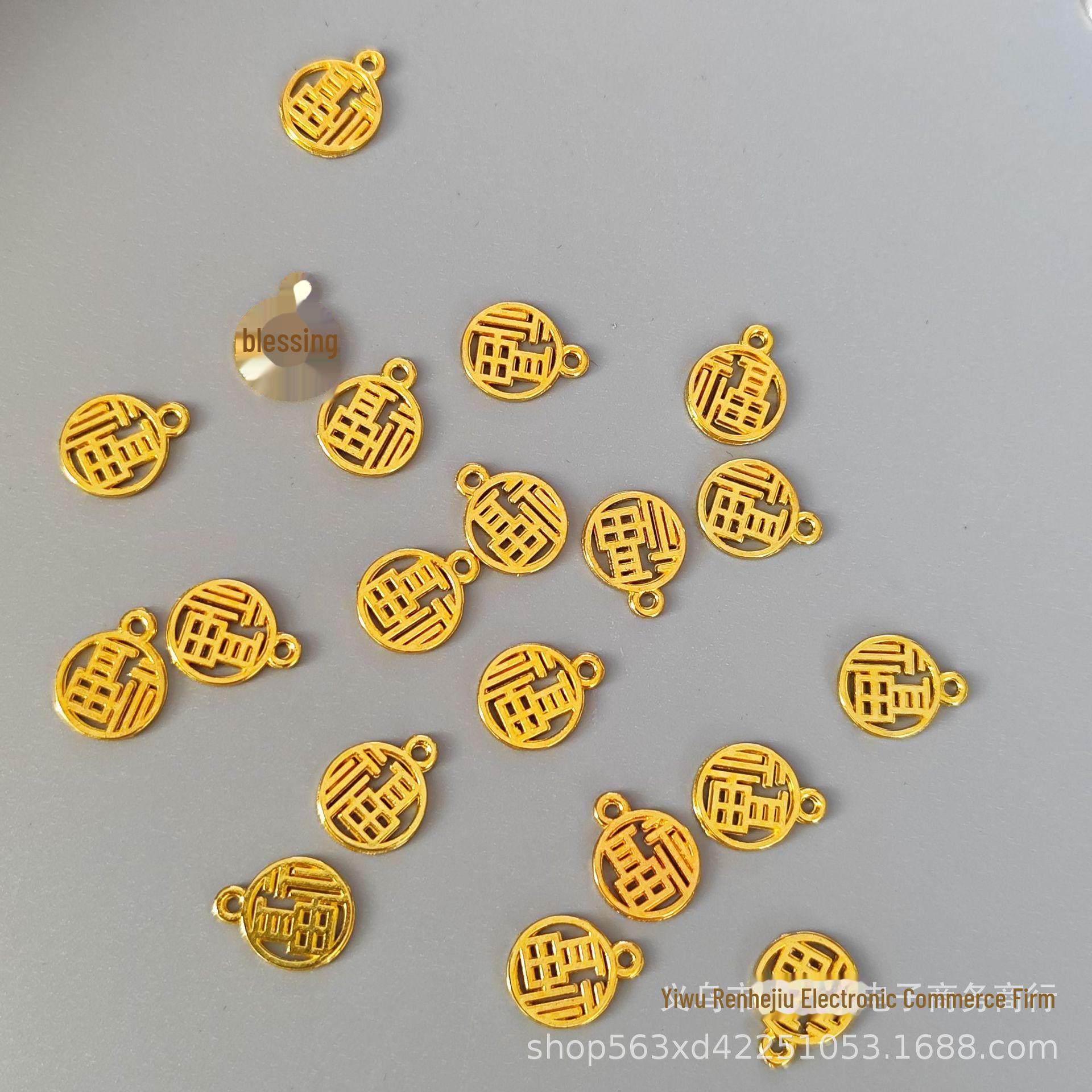 

«Подвеска из сплава 10 мм с изображением благословляющего символа»: Украшения ручной работы в старинном стиле и аксессуары для волос