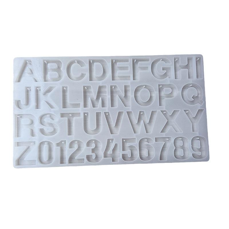 DIY Phonetische Alphabet-Silikonform zur Herstellung von Schmuck und Anhängern