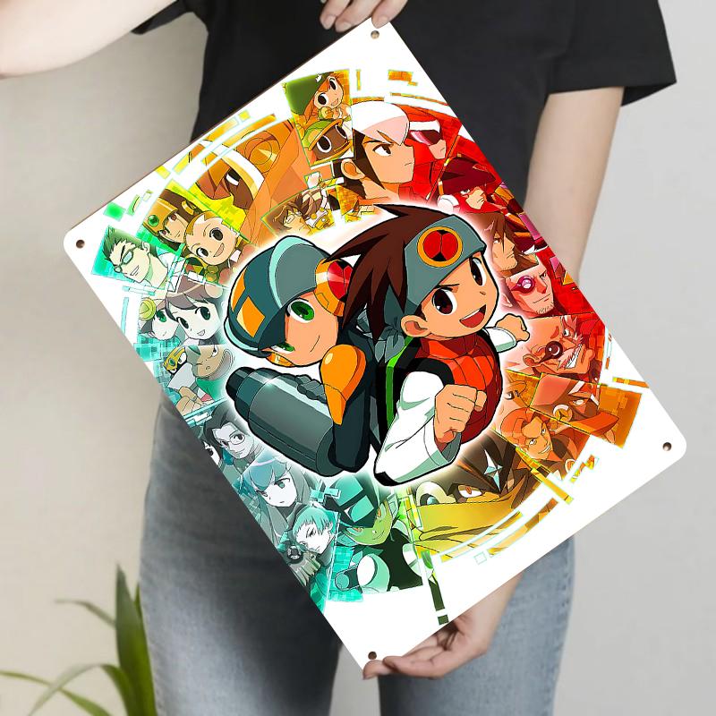 

Custom Anime Character Metal Wall Art Decorative Painting for Living Room Bedroom Home Decoration 20x30cm（7.8x11.8inch）