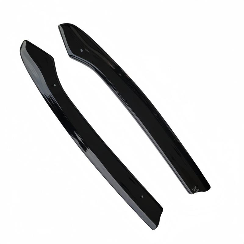 Maxton Style Heck-Seiten-Splitter Stoßstangenlippe für VW Golf MK7 Variant Kombi TDI TSI GTD TGI R R-LINE Diffusor Spoiler Tuning