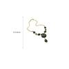 Vintage Rhinestone Bridal Jewelry Sets for Women Luxury Shiny Round Chokers Necklace Earrings Wedding Dress Bridal Jewelry