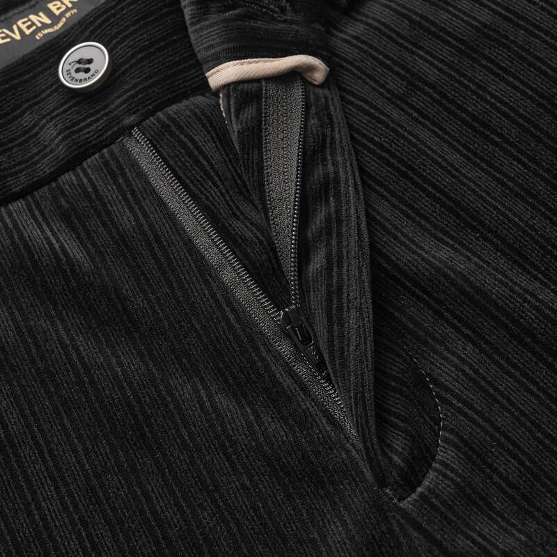 Septwolves Men's Velvet Casual Straight-Leg Trousers