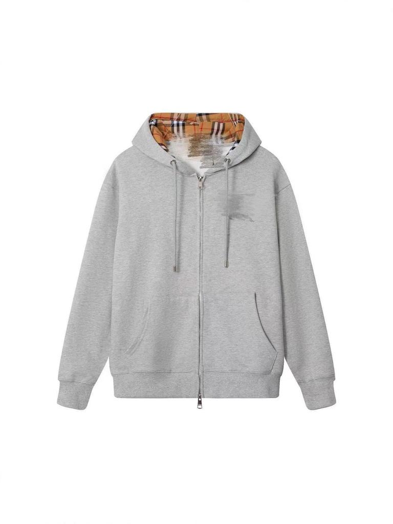 Unisex mikina s kapucí na zip Cross B Family War Horse s výšivkou