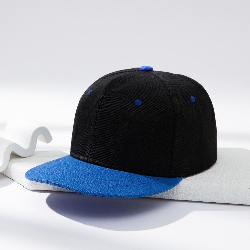 Color-blocked Flat-brimmed Hip-hop Hat, Fashionable and Versatile Baseball Cap, Daily Casual, Street Dance