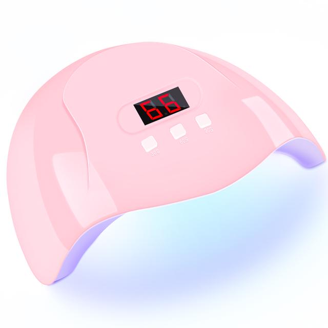 Suszarka do paznokci Lampa UV LED Lampa do paznokci do utwardzania wszystkich żeli 57/36/18 Suszarka UV LED z 4 timerami Profesjonalny do domowego salonu zdobienia paznokci