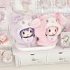 Pacifier Cotton Doll Clothes MY Melody sweet piano Dreamy pink outfit cloak style doll pendant for Labubu V1V2V3 Outfit