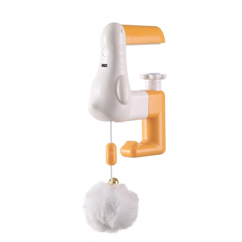 Stretchable Kitten Teasing Toy Rechargeable Electric Cat Toy For Cat Teaser