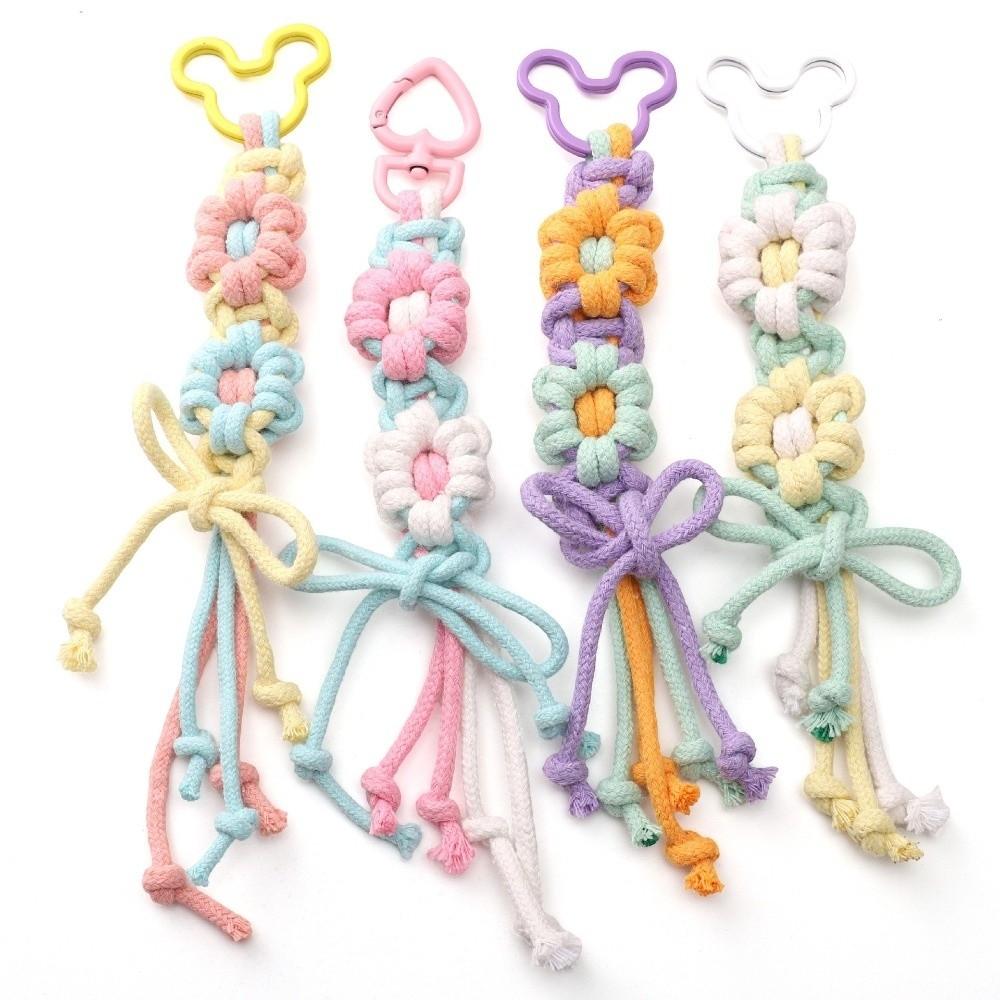 High Quality 10Meters/Lot Braided Cotton Cord Colorful DIY Braided Rope 4mm Woven String Home Textile