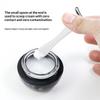 2Pcs/Set Zinc Alloy T-Shaped Eye Cream Massage Stick With Scoop Eye Manual Massage Tool Set Beauty Face Eye Massage Stick