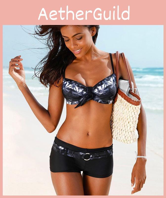 Women Sexy Wrap Push Up Boxer Sport Bikinis Sets For Summer Swimsuit Underwire With Premium Quality And Timeless Design