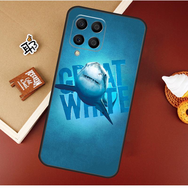 Shark and Killer Whale Case For Samsung Galaxy M51 M31 M21 M11 M16 M36 M56 M53 M12 M32 M52 M15 M35 M55 M14 M34 M54
