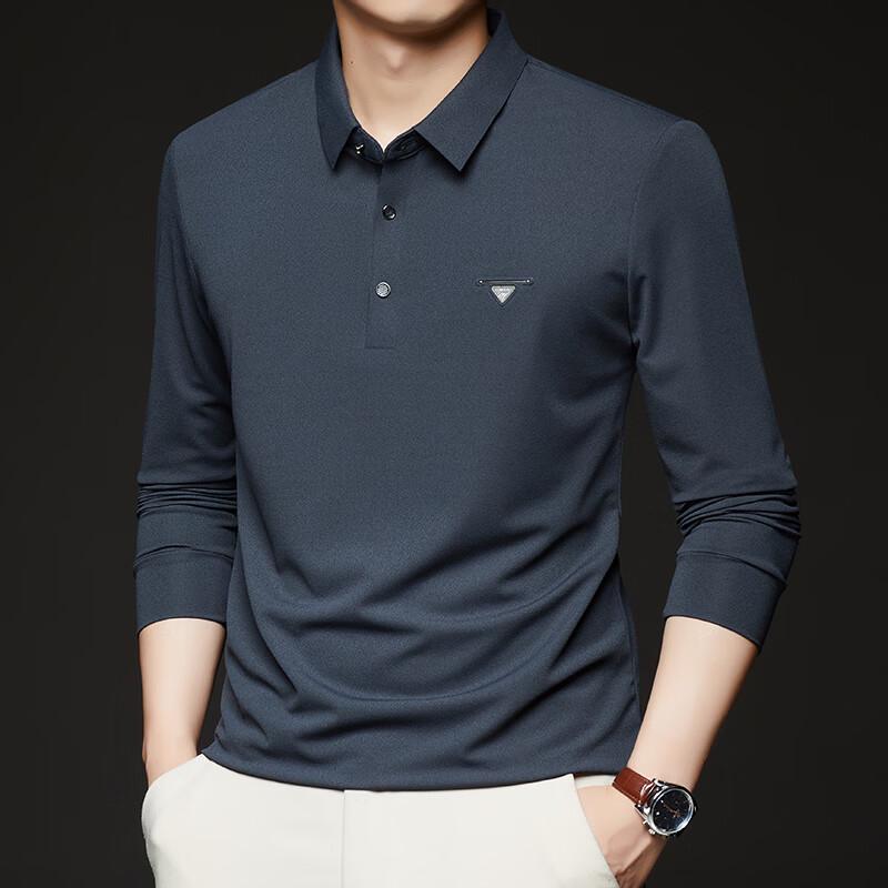 Pierre Cardin Men's Long-Sleeve Fashion Polo Shirt