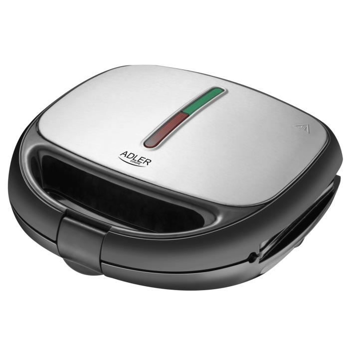 Grille-pain toaster multifonction adler ad 3040 1200w 5 fonctions