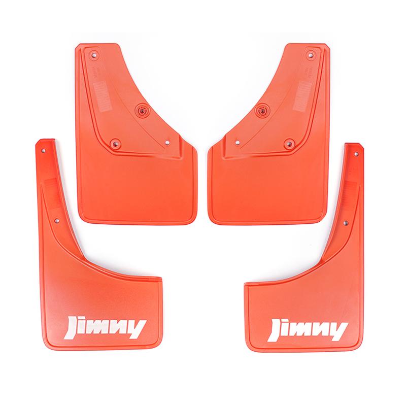 4PCS Mudguard Fender Mud Flaps Guards Splash Mudflaps Car Accessories Mudguards Front Rear For Suzuki Jimny JB64 JB74