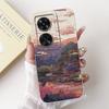 Für Huawei nova 12 SE 2024 Hülle BNE-LX1 Stoßfeste Abdeckung Niedlicher Astronauten-Cartoon Mattes Funda auf Huawei Nova12 SE Quadratischer Schutz