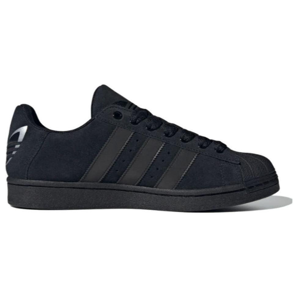 Adidas Originals Superstar Comfortable Fashion Shock Absorption Durable Low-Top Sneakers Men Sneakers Black IF7913