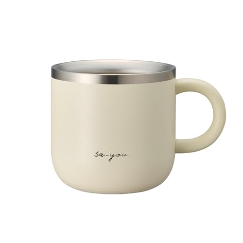 

Doshisha Mug for Hot Water, 230ml, Quick Petit, Warming, Cold Relief, Heat-Absorbing Design, Ivory, ON℃ZONE