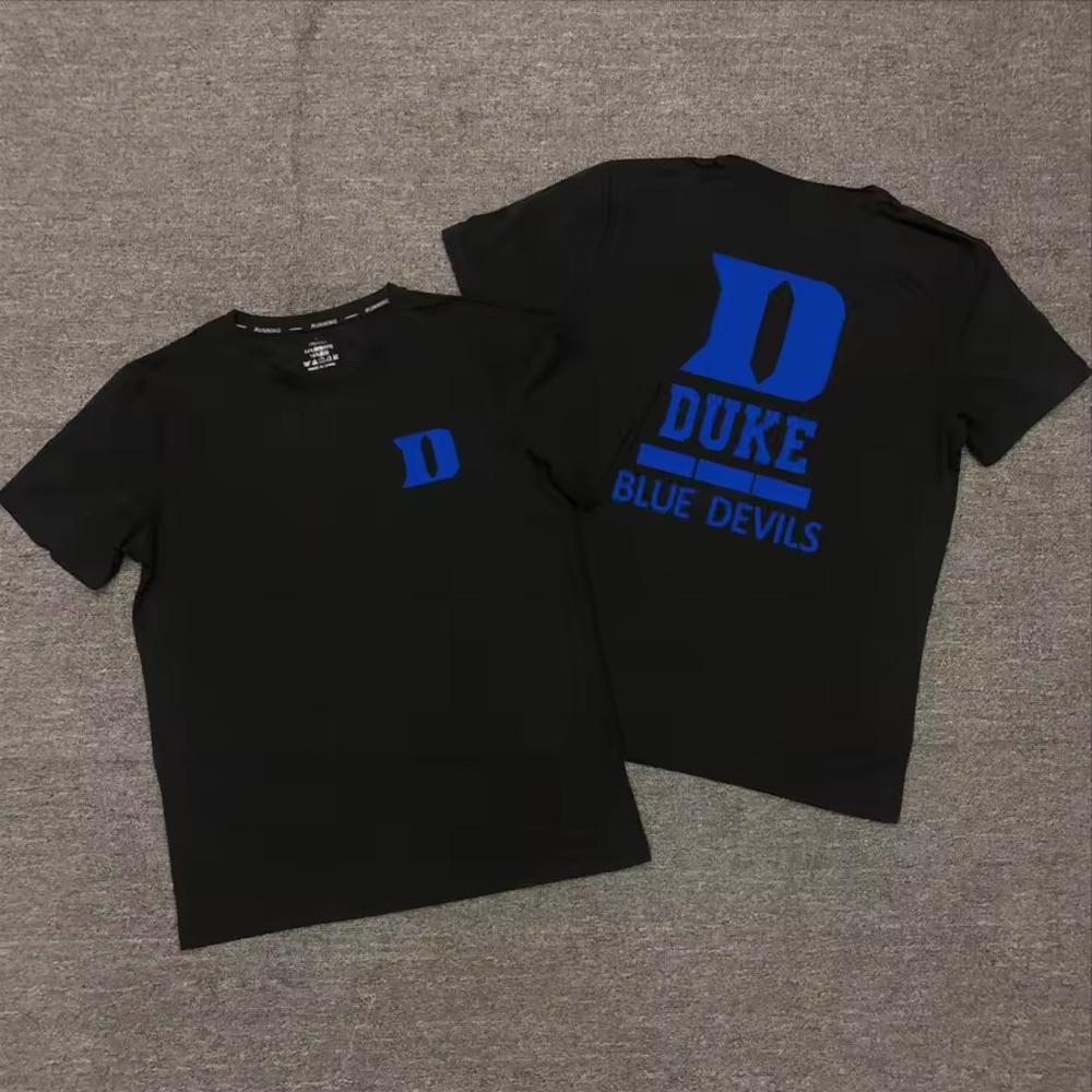 2025 North America Limited Duke North Carolina University Basketball Mens Clothes Men Clothing Short Sleeve Round Neck T-shirt