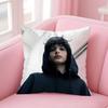Finn Wolfhard Kissenbezug Muster Bedruckter Kissenbezug für Wohnzimmer Sofa Kissenbezug & Schlafzimmerdeko