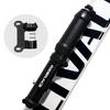 1SET Aluminum Mini Bike Hand Air Pump with Hidden Hose Portable Bicycle Tire Inflator with Mount Bracket Multi Nozzle