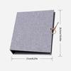 Linen Cover DIY Photo Album 30 Page Scrapbooks for Family Wedding and Gift top sale