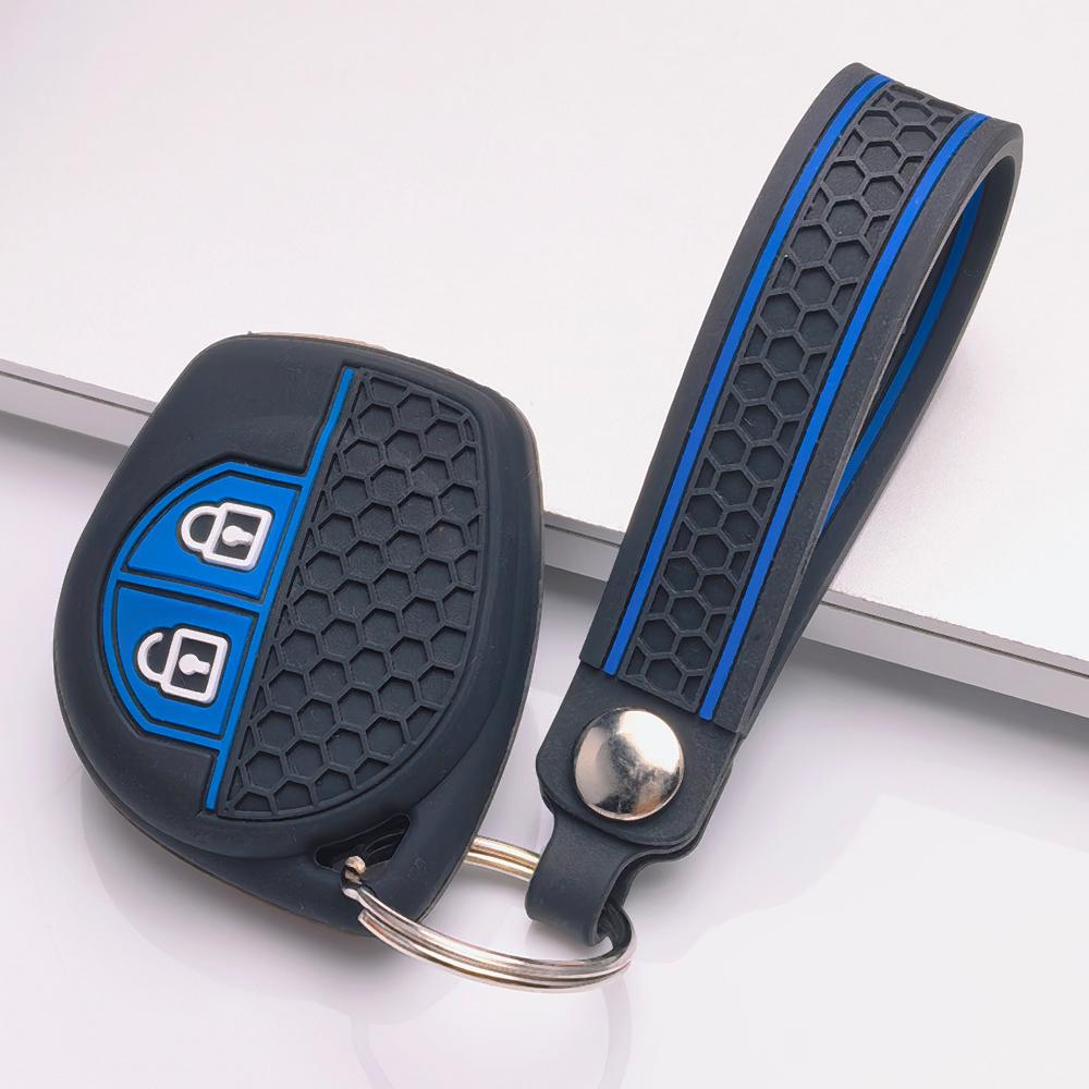 Honeycomb Car Key Cover for Suzuki Swift Alto Jimny SX4 Vitara Ignis Celerio Dzire Ertiga with Keychain Honeycomb Texture Shockproof Key Fob Protector