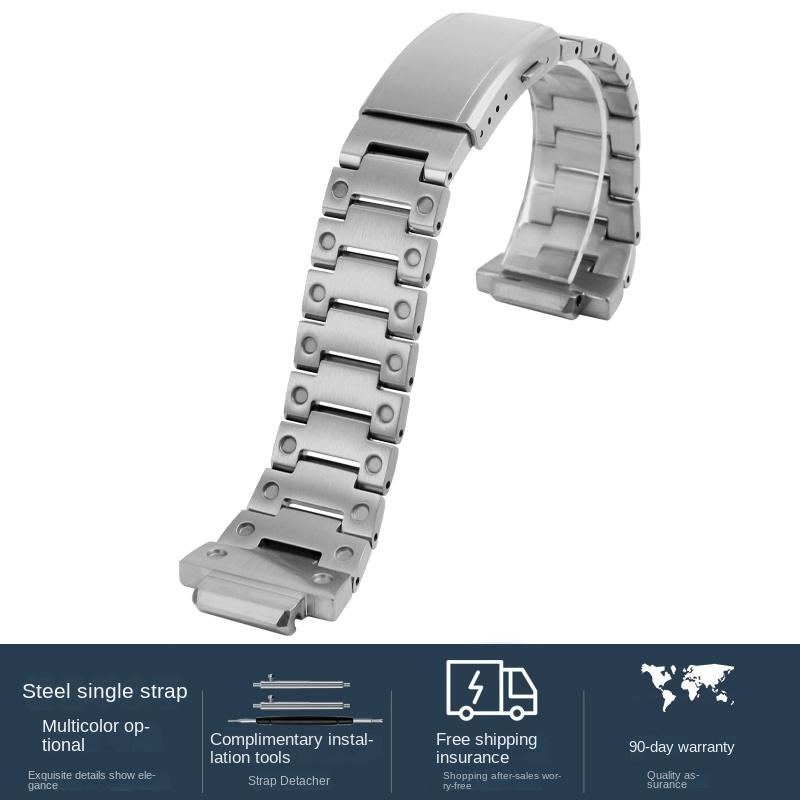 Horlogetoebehoren Voor Casio G-SHOCK GA-2100 Roestvrijstalen Band metalen Behuizing Ringen GA2100 GA2110 GA-B2100 Aangepast heren Horlogeband