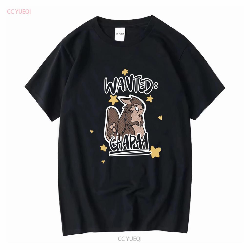 SÖKES Chapaa Palia-inspirerad fanart Söt retro T-shirt Merch långa eller korta ärmar vintage Tvättad Casual Topp För vardagsbruk