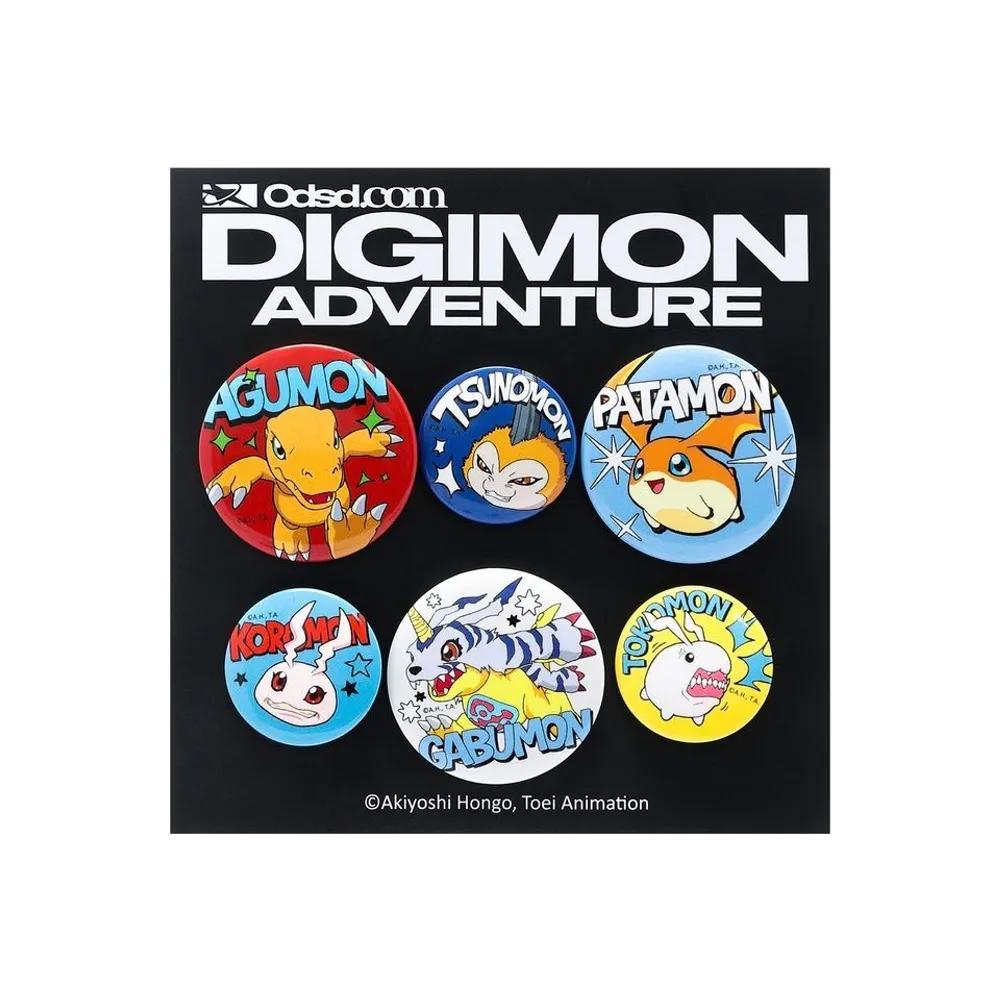 Digimon Adventure Pin Button Set 1013577