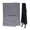 Balenciaga 638804 1VG87 Arena Lambskin Explorer Tote Bag blackUsed