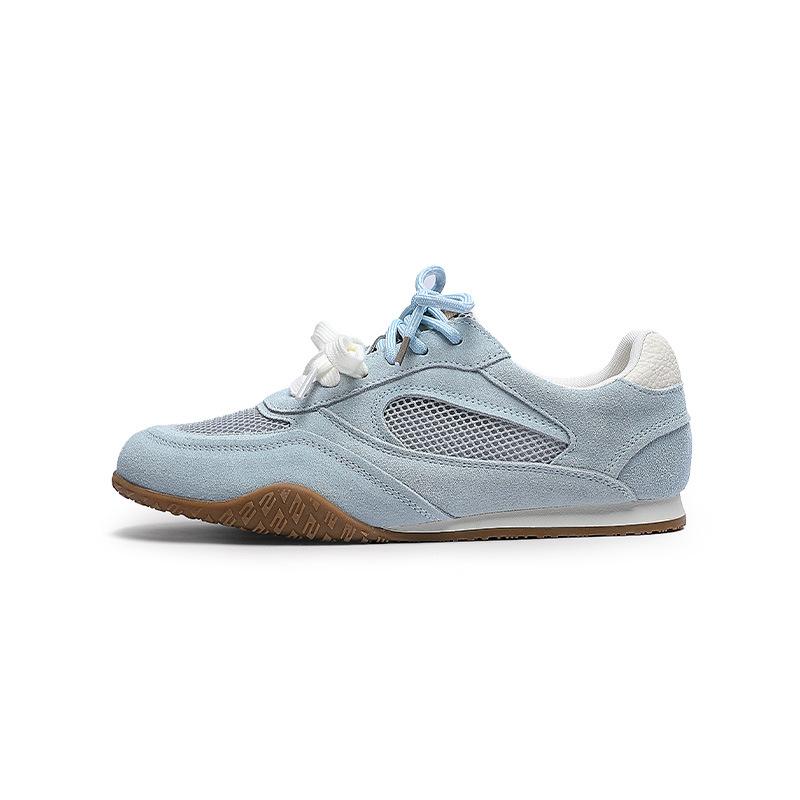 Thin German Training Shoes Women'S New Spring And Summer Mesh Flat White Shoes Casual Sports Women'S Shoes Forrest Gump Shoes 26