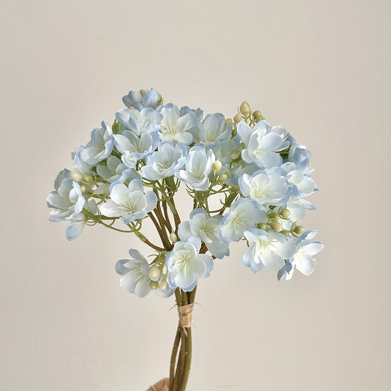 Artificial Flowers Bouquet Fake Jasmine Flowers Dining Table Arrange Simulated Floral Art Decoration Korean Style Photo Props